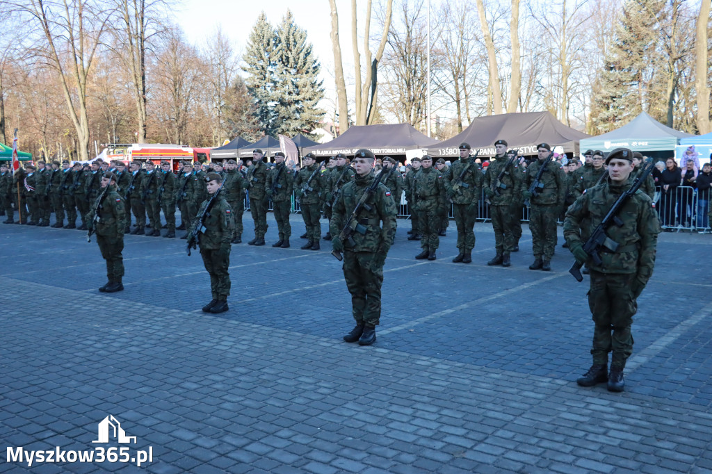 Fotorelacja: Uroczysta Przysięga Wojskowa Żołnierzy 13 Śląskiej Brygady Obrony Terytorialnej