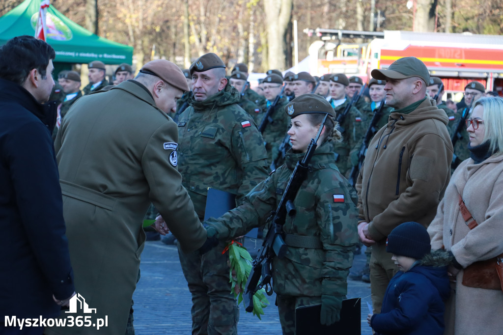 Fotorelacja: Uroczysta Przysięga Wojskowa Żołnierzy 13 Śląskiej Brygady Obrony Terytorialnej