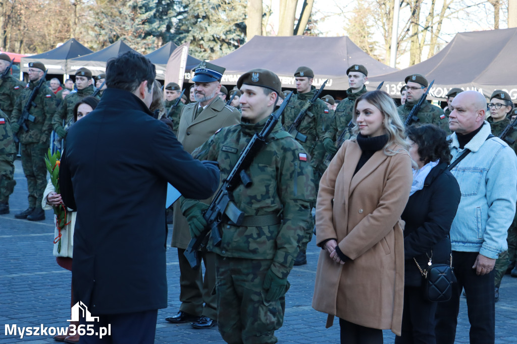 Fotorelacja: Uroczysta Przysięga Wojskowa Żołnierzy 13 Śląskiej Brygady Obrony Terytorialnej