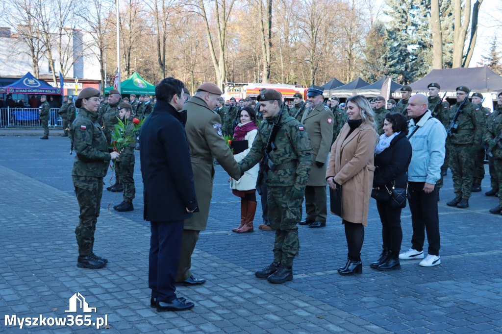 Fotorelacja: Uroczysta Przysięga Wojskowa Żołnierzy 13 Śląskiej Brygady Obrony Terytorialnej