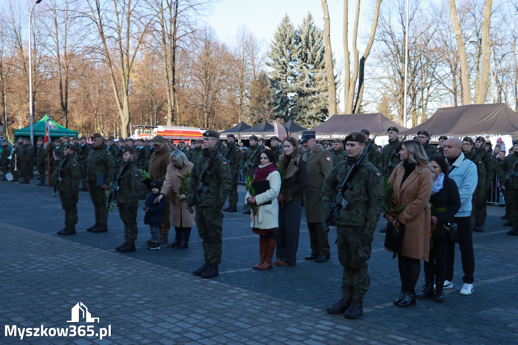 Fotorelacja: Uroczysta Przysięga Wojskowa Żołnierzy 13 Śląskiej Brygady Obrony Terytorialnej