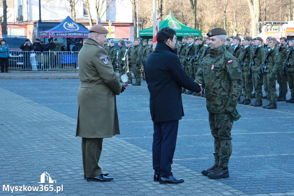 Fotorelacja: Uroczysta Przysięga Wojskowa Żołnierzy 13 Śląskiej Brygady Obrony Terytorialnej