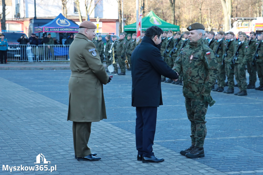 Fotorelacja: Uroczysta Przysięga Wojskowa Żołnierzy 13 Śląskiej Brygady Obrony Terytorialnej