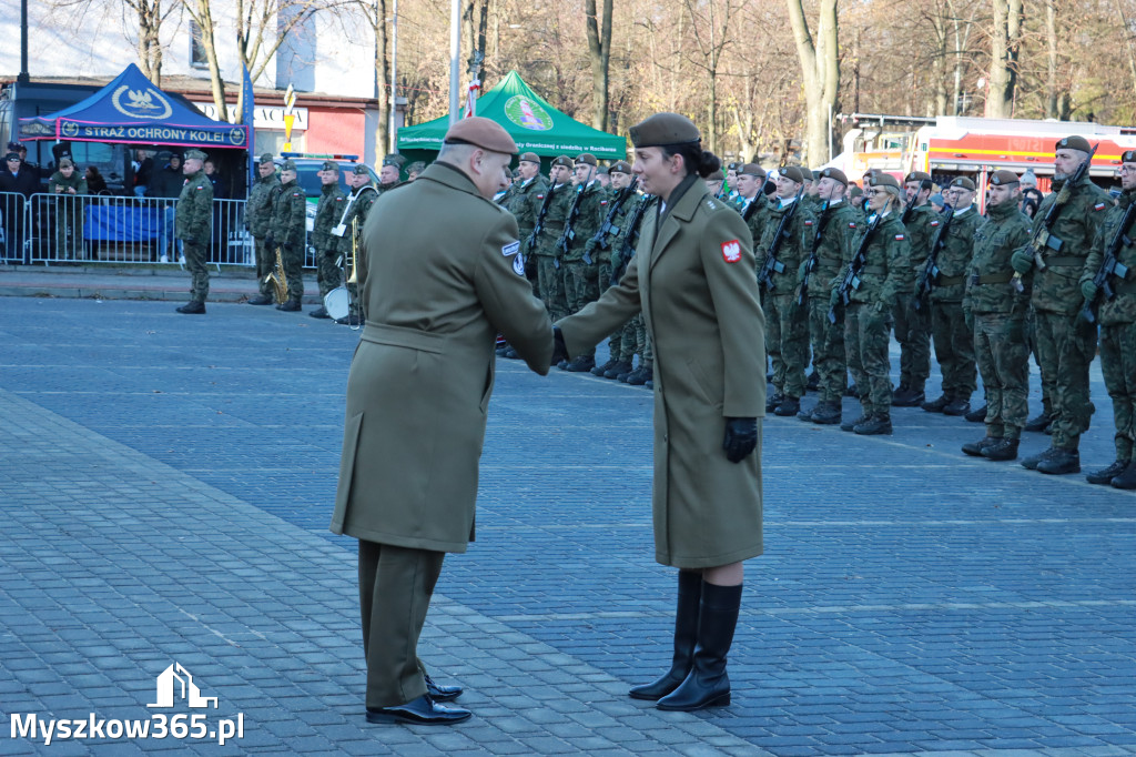 Fotorelacja: Uroczysta Przysięga Wojskowa Żołnierzy 13 Śląskiej Brygady Obrony Terytorialnej