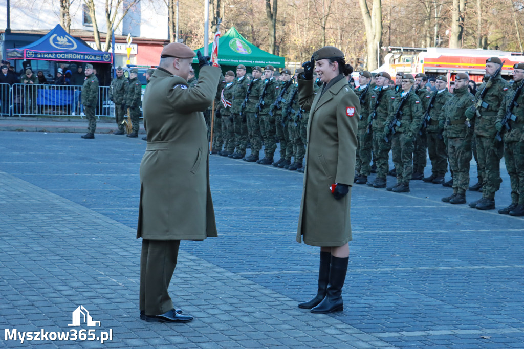 Fotorelacja: Uroczysta Przysięga Wojskowa Żołnierzy 13 Śląskiej Brygady Obrony Terytorialnej