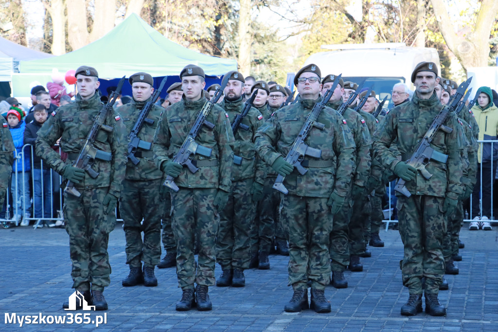 Fotorelacja: Uroczysta Przysięga Wojskowa Żołnierzy 13 Śląskiej Brygady Obrony Terytorialnej