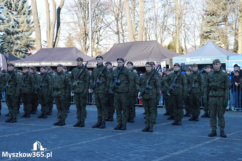 Fotorelacja: Uroczysta Przysięga Wojskowa Żołnierzy 13 Śląskiej Brygady Obrony Terytorialnej