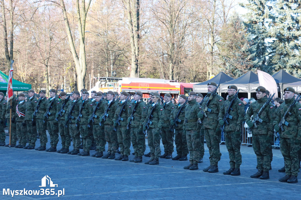 Fotorelacja: Uroczysta Przysięga Wojskowa Żołnierzy 13 Śląskiej Brygady Obrony Terytorialnej