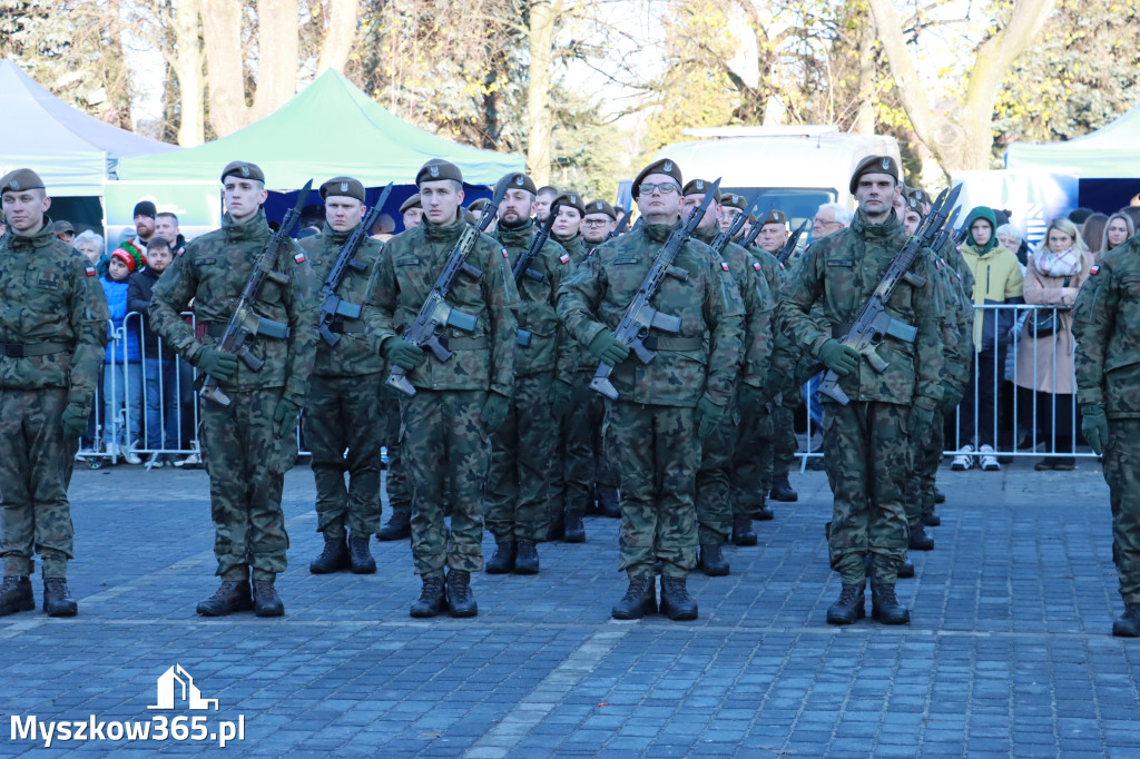 Fotorelacja: Uroczysta Przysięga Wojskowa Żołnierzy 13 Śląskiej Brygady Obrony Terytorialnej