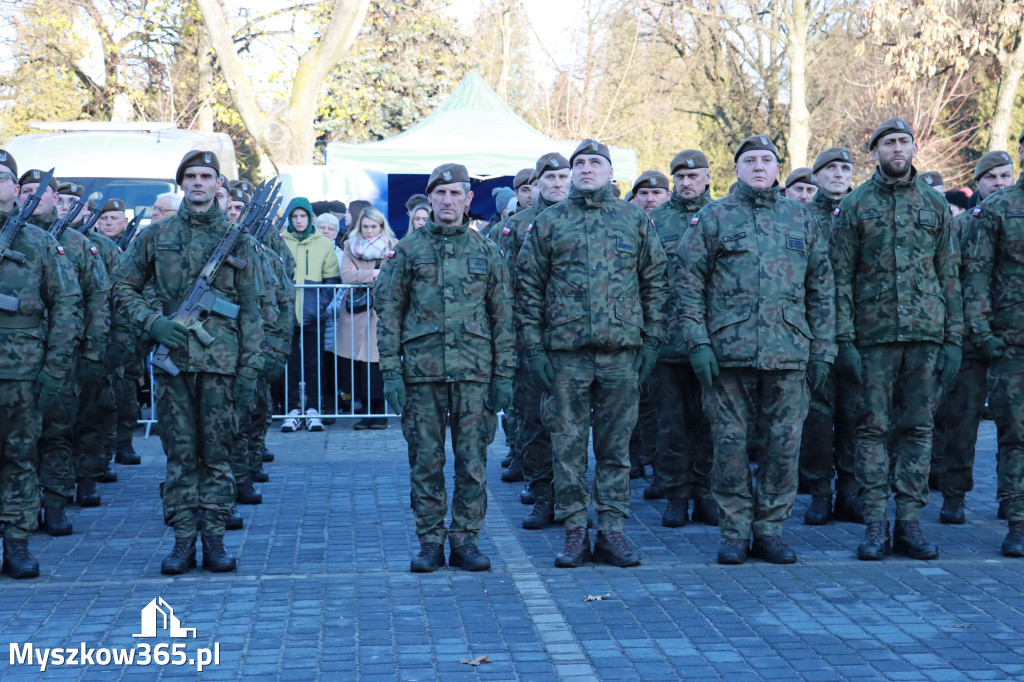 Fotorelacja: Uroczysta Przysięga Wojskowa Żołnierzy 13 Śląskiej Brygady Obrony Terytorialnej