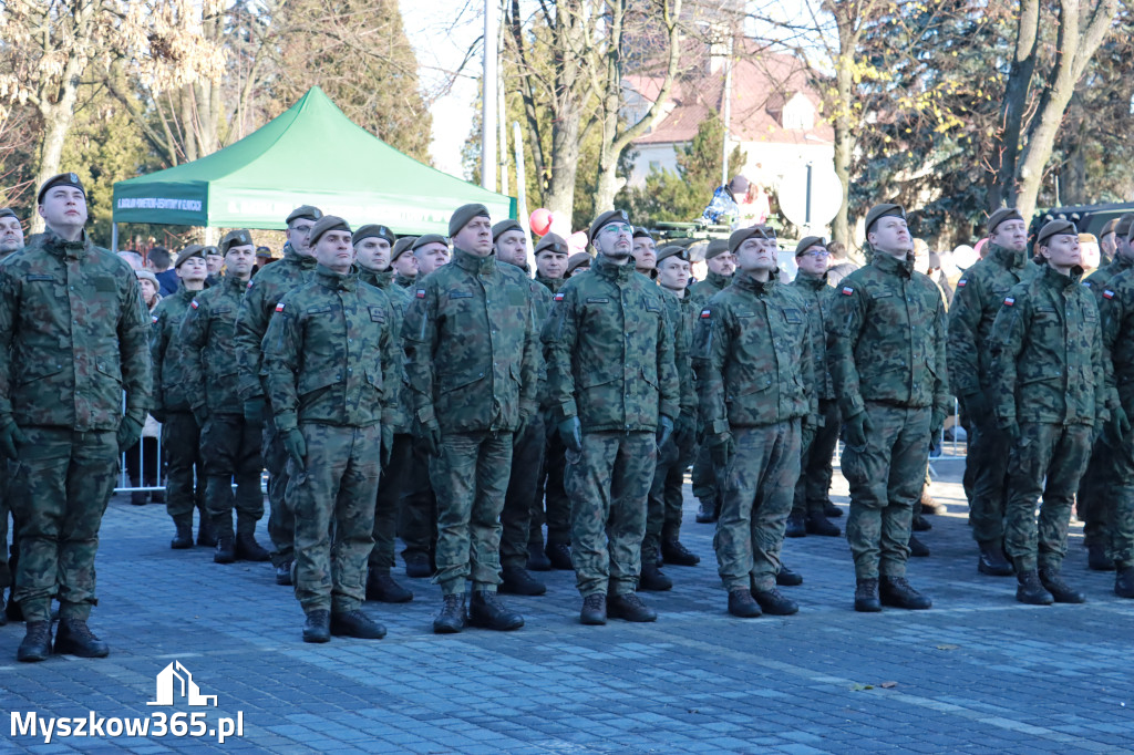 Fotorelacja: Uroczysta Przysięga Wojskowa Żołnierzy 13 Śląskiej Brygady Obrony Terytorialnej