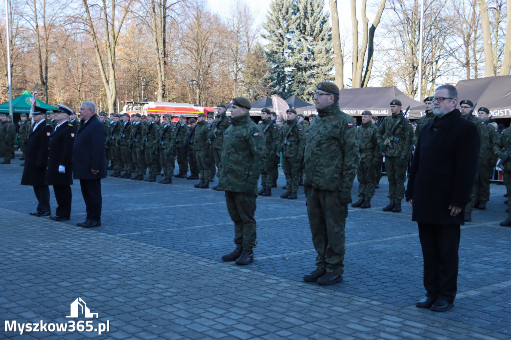 Fotorelacja: Uroczysta Przysięga Wojskowa Żołnierzy 13 Śląskiej Brygady Obrony Terytorialnej