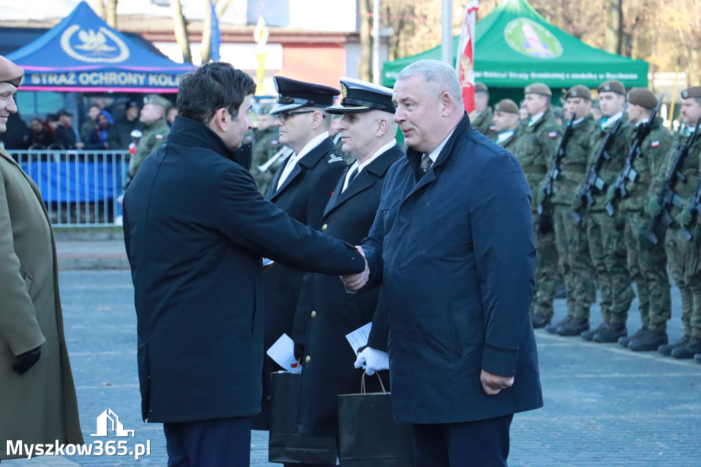 Fotorelacja: Uroczysta Przysięga Wojskowa Żołnierzy 13 Śląskiej Brygady Obrony Terytorialnej