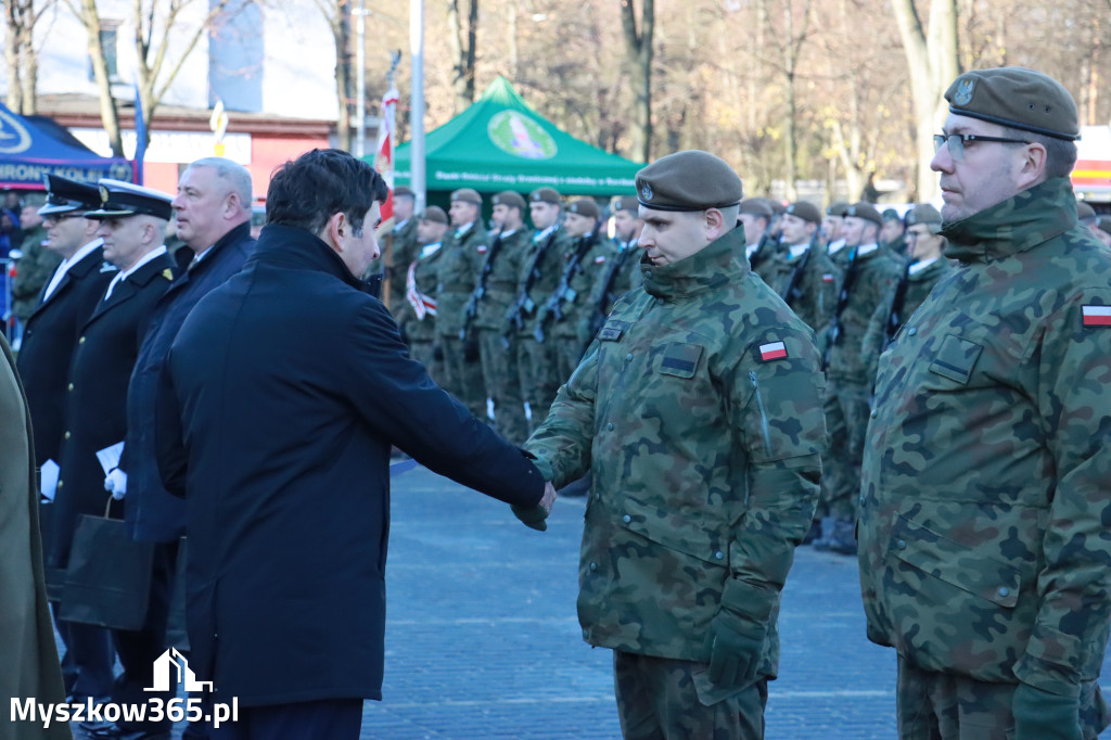 Fotorelacja: Uroczysta Przysięga Wojskowa Żołnierzy 13 Śląskiej Brygady Obrony Terytorialnej