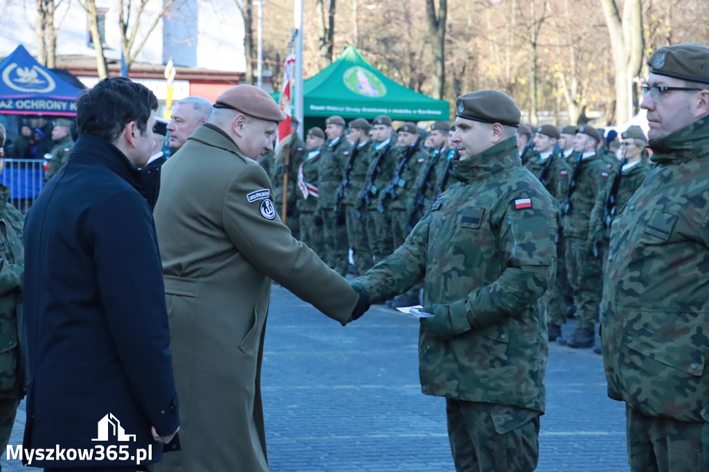 Fotorelacja: Uroczysta Przysięga Wojskowa Żołnierzy 13 Śląskiej Brygady Obrony Terytorialnej