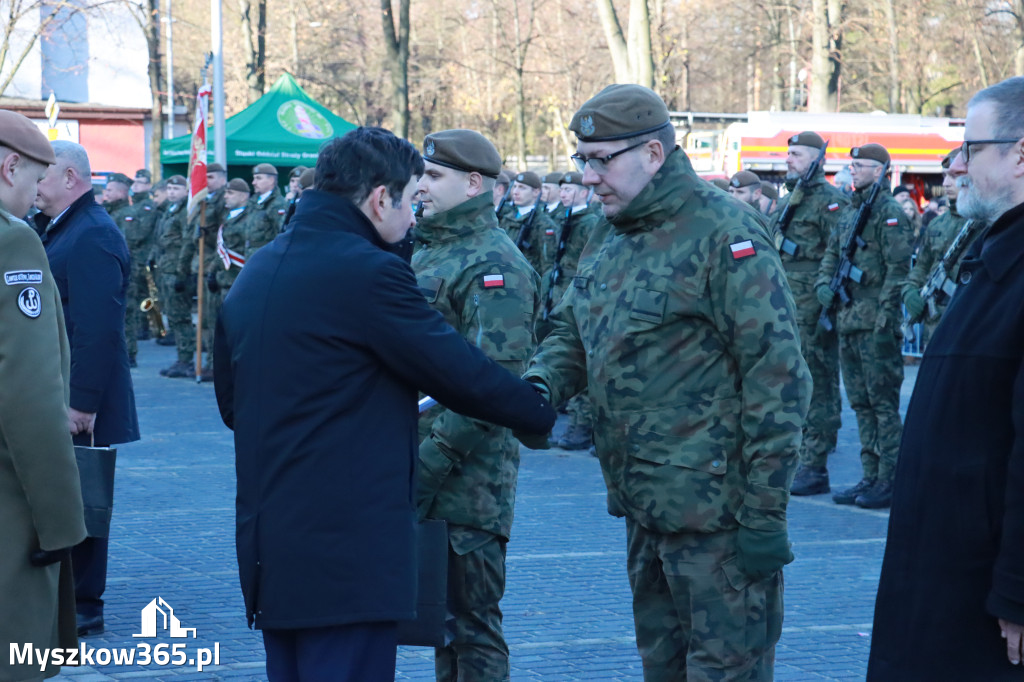 Fotorelacja: Uroczysta Przysięga Wojskowa Żołnierzy 13 Śląskiej Brygady Obrony Terytorialnej