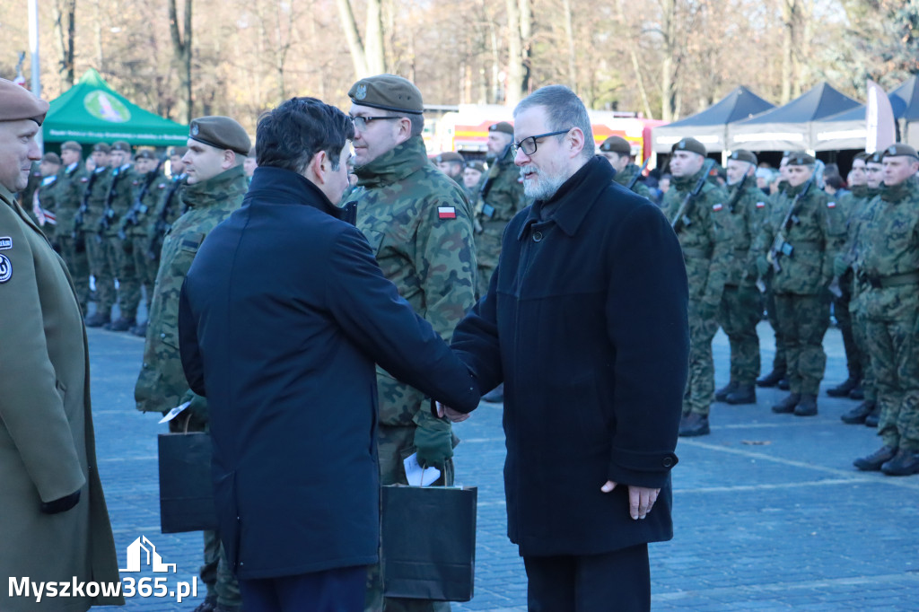 Fotorelacja: Uroczysta Przysięga Wojskowa Żołnierzy 13 Śląskiej Brygady Obrony Terytorialnej