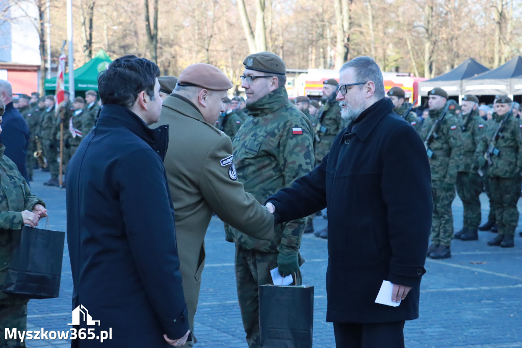 Fotorelacja: Uroczysta Przysięga Wojskowa Żołnierzy 13 Śląskiej Brygady Obrony Terytorialnej