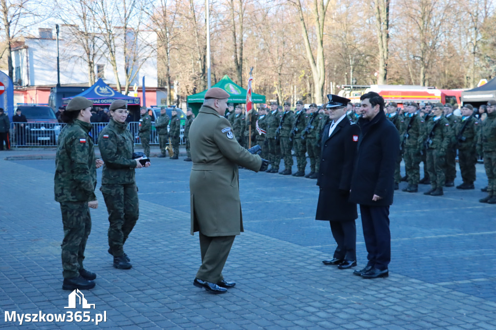 Fotorelacja: Uroczysta Przysięga Wojskowa Żołnierzy 13 Śląskiej Brygady Obrony Terytorialnej