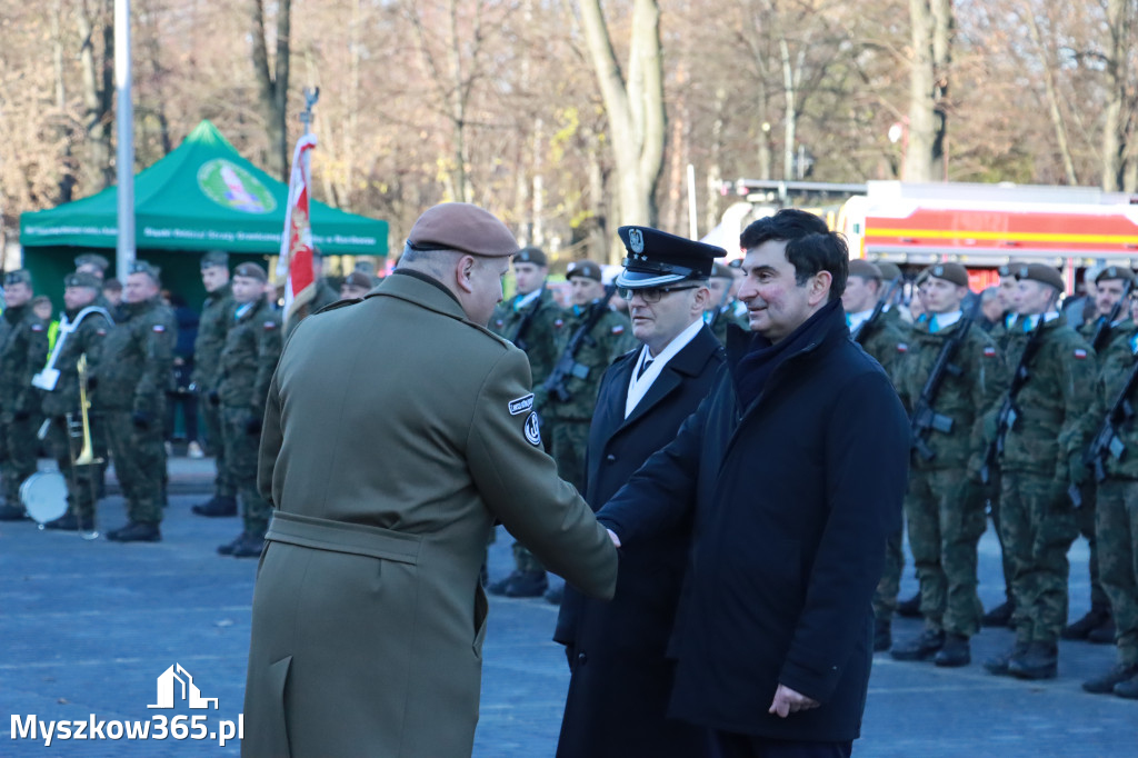 Fotorelacja: Uroczysta Przysięga Wojskowa Żołnierzy 13 Śląskiej Brygady Obrony Terytorialnej