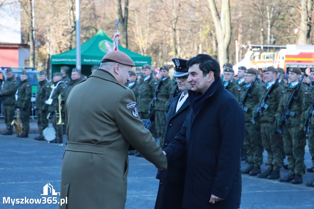 Fotorelacja: Uroczysta Przysięga Wojskowa Żołnierzy 13 Śląskiej Brygady Obrony Terytorialnej