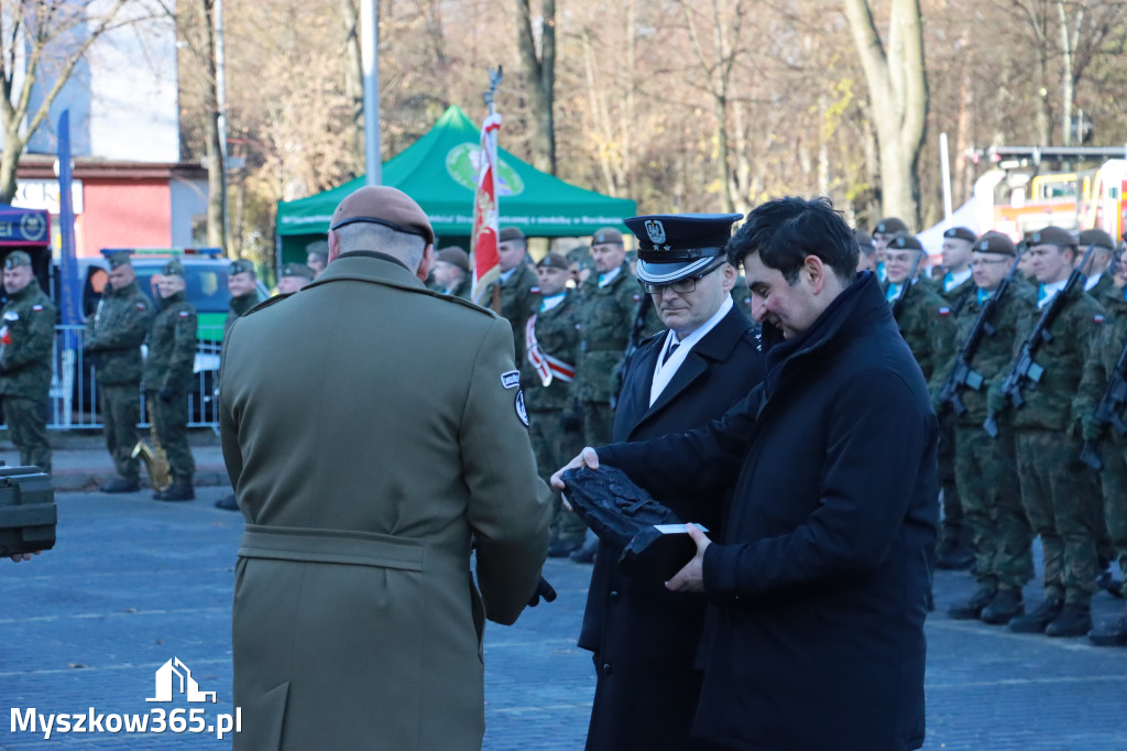 Fotorelacja: Uroczysta Przysięga Wojskowa Żołnierzy 13 Śląskiej Brygady Obrony Terytorialnej