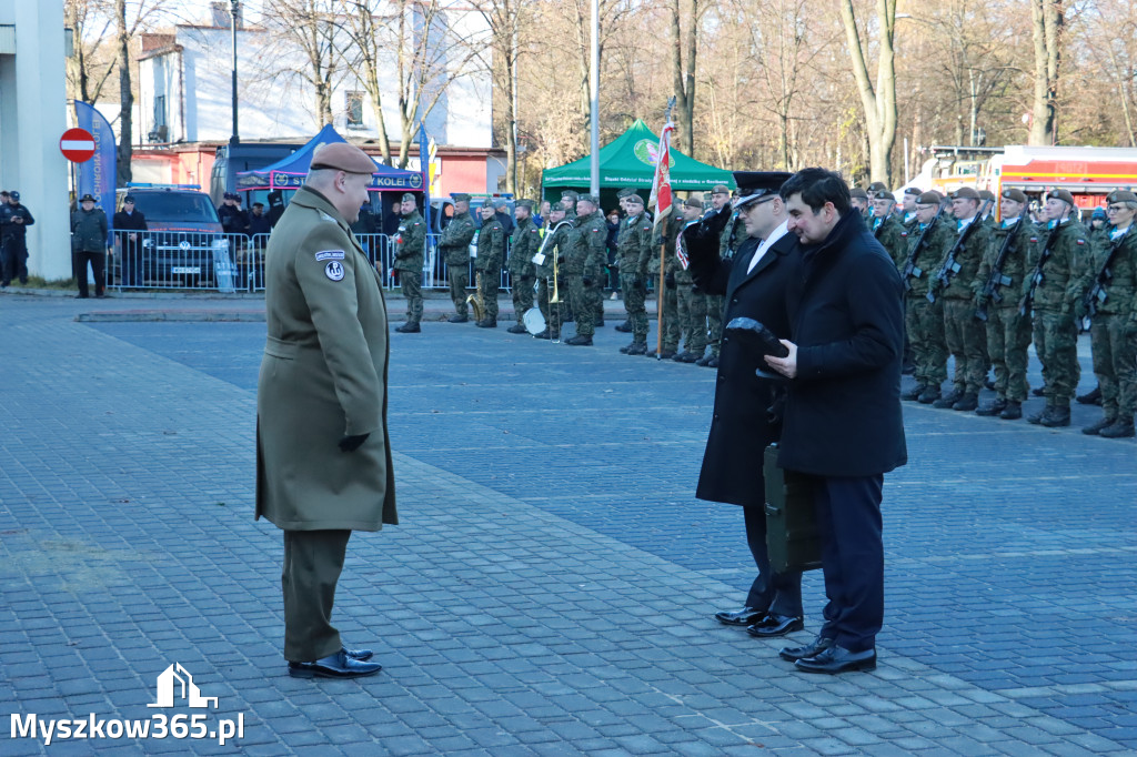 Fotorelacja: Uroczysta Przysięga Wojskowa Żołnierzy 13 Śląskiej Brygady Obrony Terytorialnej