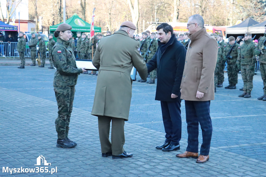 Fotorelacja: Uroczysta Przysięga Wojskowa Żołnierzy 13 Śląskiej Brygady Obrony Terytorialnej