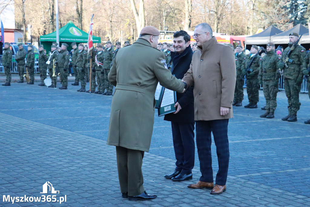 Fotorelacja: Uroczysta Przysięga Wojskowa Żołnierzy 13 Śląskiej Brygady Obrony Terytorialnej