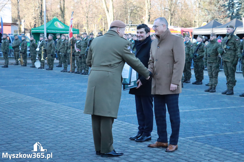 Fotorelacja: Uroczysta Przysięga Wojskowa Żołnierzy 13 Śląskiej Brygady Obrony Terytorialnej