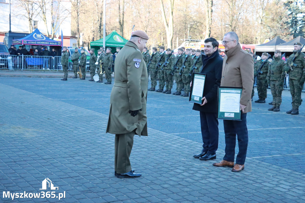 Fotorelacja: Uroczysta Przysięga Wojskowa Żołnierzy 13 Śląskiej Brygady Obrony Terytorialnej