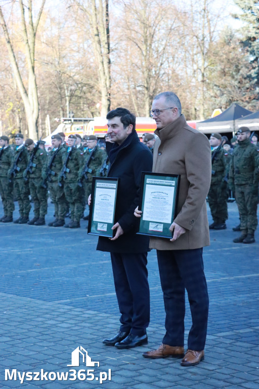 Fotorelacja: Uroczysta Przysięga Wojskowa Żołnierzy 13 Śląskiej Brygady Obrony Terytorialnej