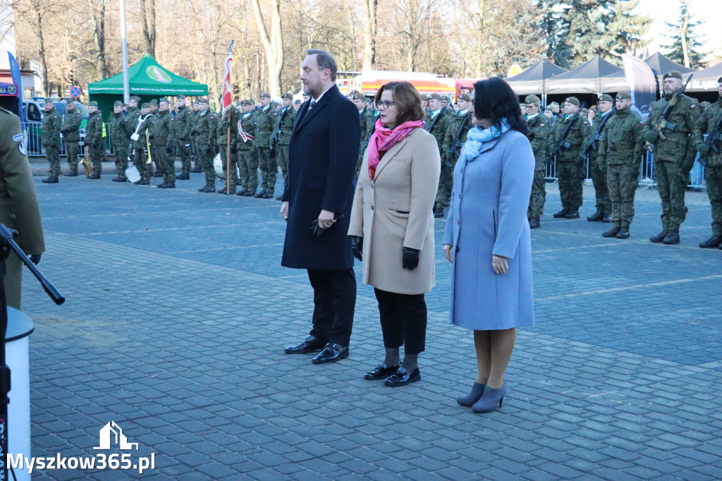 Fotorelacja: Uroczysta Przysięga Wojskowa Żołnierzy 13 Śląskiej Brygady Obrony Terytorialnej