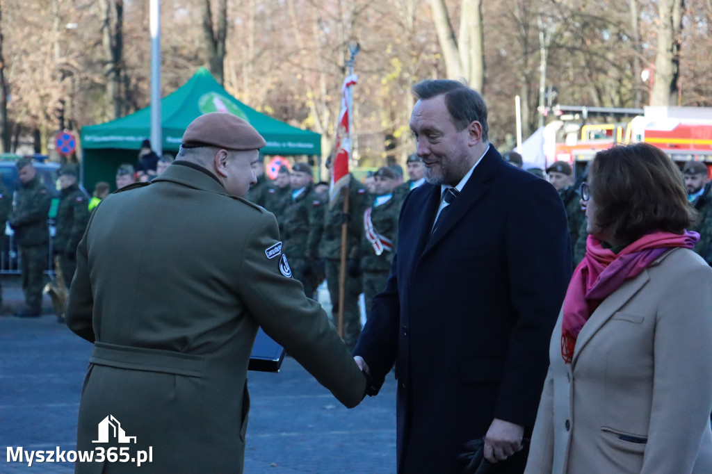 Fotorelacja: Uroczysta Przysięga Wojskowa Żołnierzy 13 Śląskiej Brygady Obrony Terytorialnej