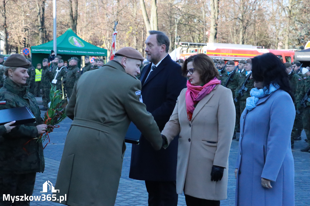 Fotorelacja: Uroczysta Przysięga Wojskowa Żołnierzy 13 Śląskiej Brygady Obrony Terytorialnej