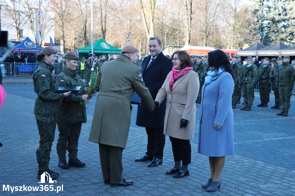 Fotorelacja: Uroczysta Przysięga Wojskowa Żołnierzy 13 Śląskiej Brygady Obrony Terytorialnej