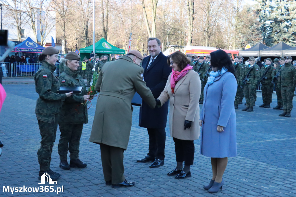 Fotorelacja: Uroczysta Przysięga Wojskowa Żołnierzy 13 Śląskiej Brygady Obrony Terytorialnej