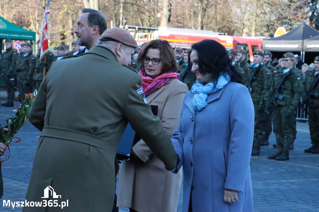 Fotorelacja: Uroczysta Przysięga Wojskowa Żołnierzy 13 Śląskiej Brygady Obrony Terytorialnej