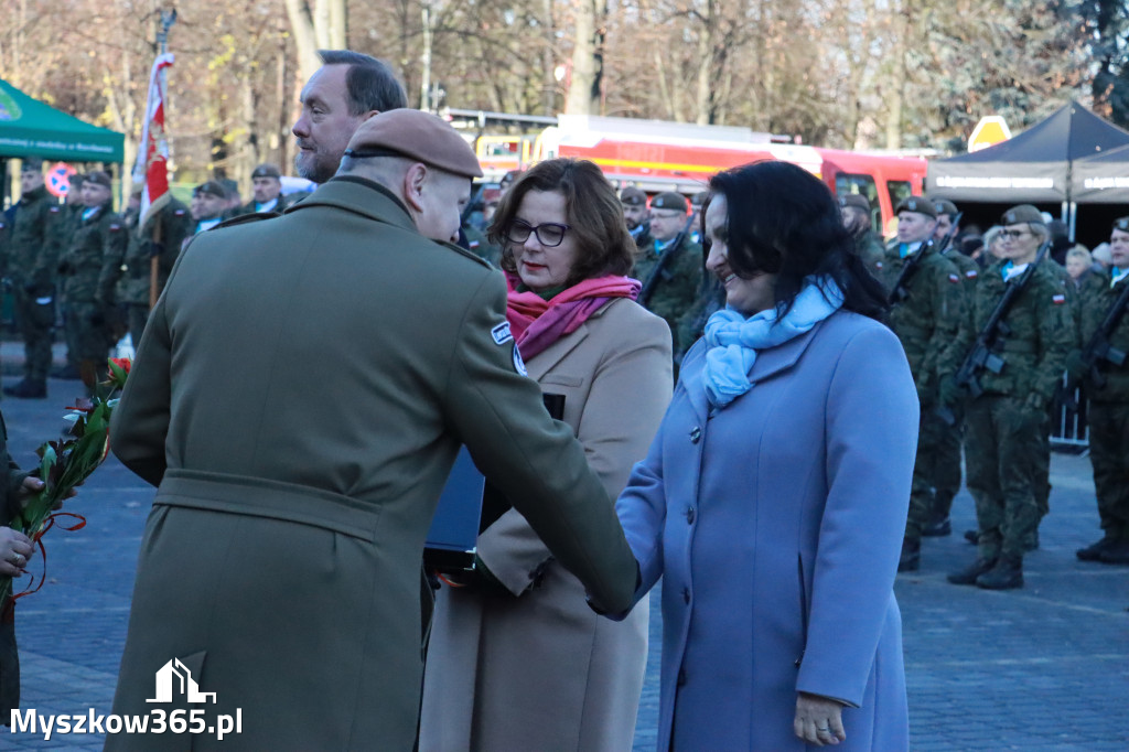 Fotorelacja: Uroczysta Przysięga Wojskowa Żołnierzy 13 Śląskiej Brygady Obrony Terytorialnej