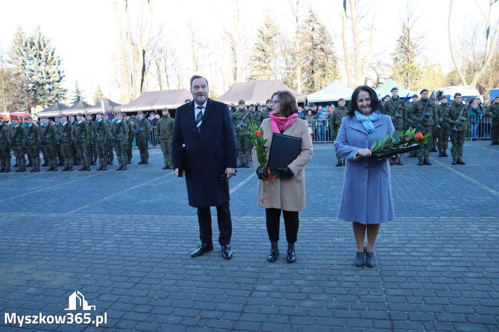 Fotorelacja: Uroczysta Przysięga Wojskowa Żołnierzy 13 Śląskiej Brygady Obrony Terytorialnej