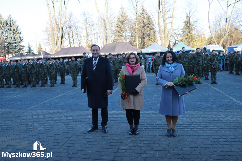 Fotorelacja: Uroczysta Przysięga Wojskowa Żołnierzy 13 Śląskiej Brygady Obrony Terytorialnej