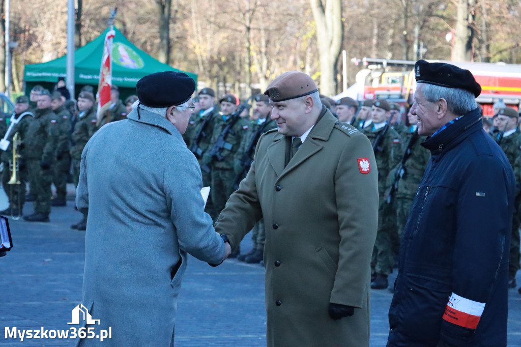 Fotorelacja: Uroczysta Przysięga Wojskowa Żołnierzy 13 Śląskiej Brygady Obrony Terytorialnej