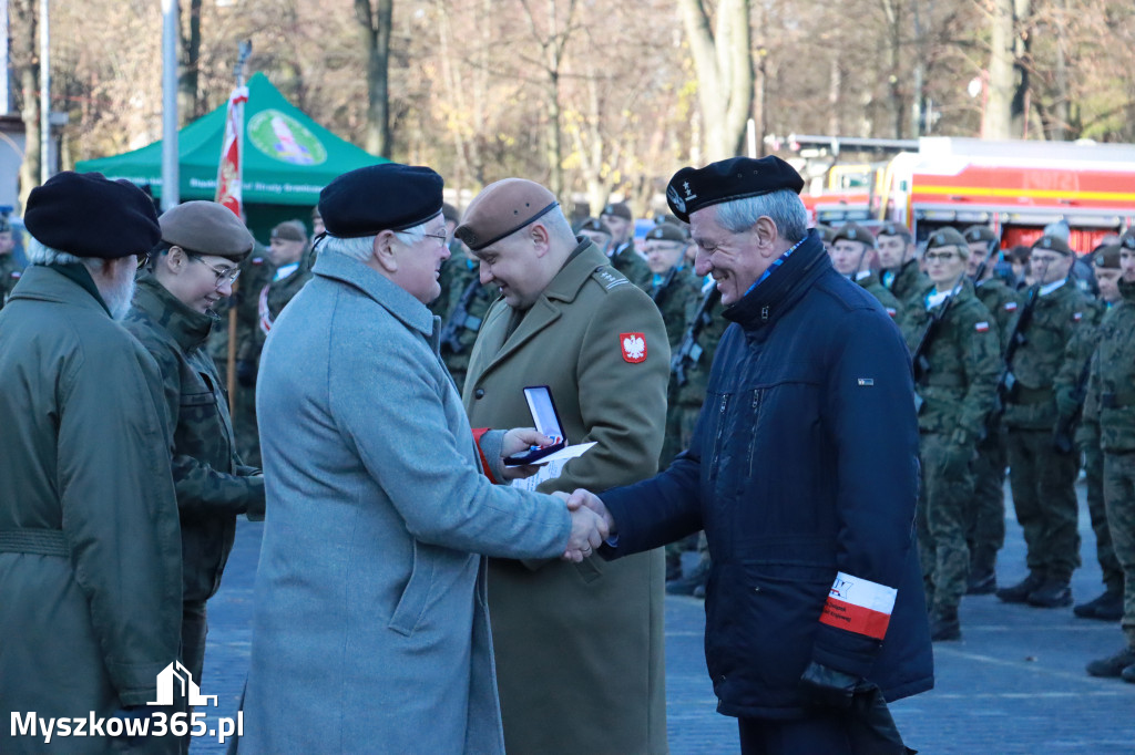 Fotorelacja: Uroczysta Przysięga Wojskowa Żołnierzy 13 Śląskiej Brygady Obrony Terytorialnej