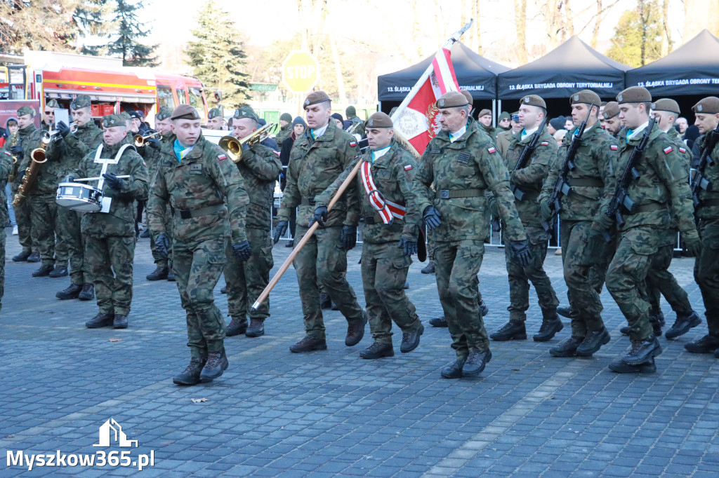 Fotorelacja: Uroczysta Przysięga Wojskowa Żołnierzy 13 Śląskiej Brygady Obrony Terytorialnej