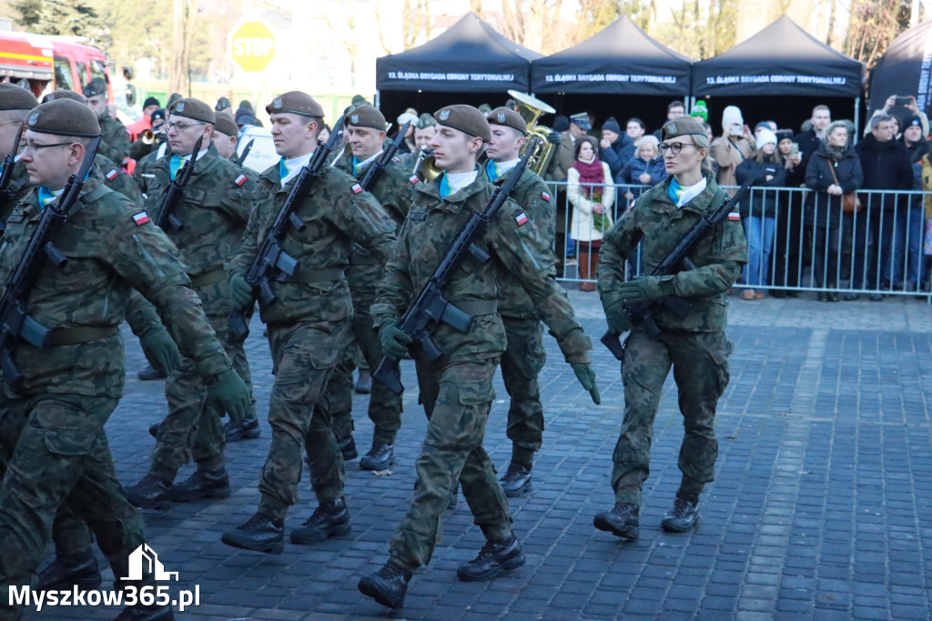 Fotorelacja: Uroczysta Przysięga Wojskowa Żołnierzy 13 Śląskiej Brygady Obrony Terytorialnej