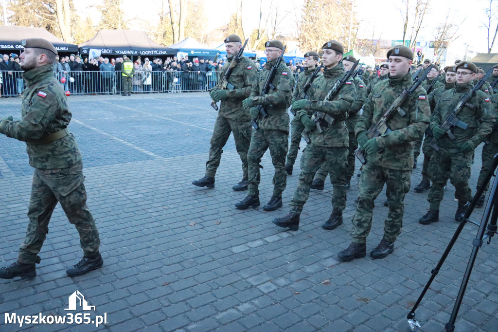 Fotorelacja: Uroczysta Przysięga Wojskowa Żołnierzy 13 Śląskiej Brygady Obrony Terytorialnej