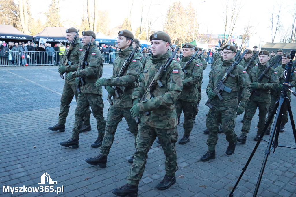 Fotorelacja: Uroczysta Przysięga Wojskowa Żołnierzy 13 Śląskiej Brygady Obrony Terytorialnej