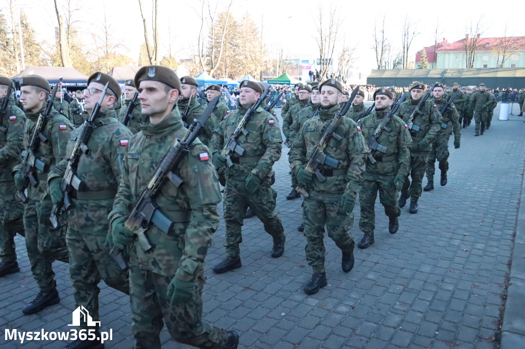 Fotorelacja: Uroczysta Przysięga Wojskowa Żołnierzy 13 Śląskiej Brygady Obrony Terytorialnej