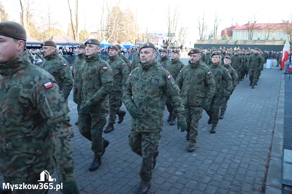 Fotorelacja: Uroczysta Przysięga Wojskowa Żołnierzy 13 Śląskiej Brygady Obrony Terytorialnej