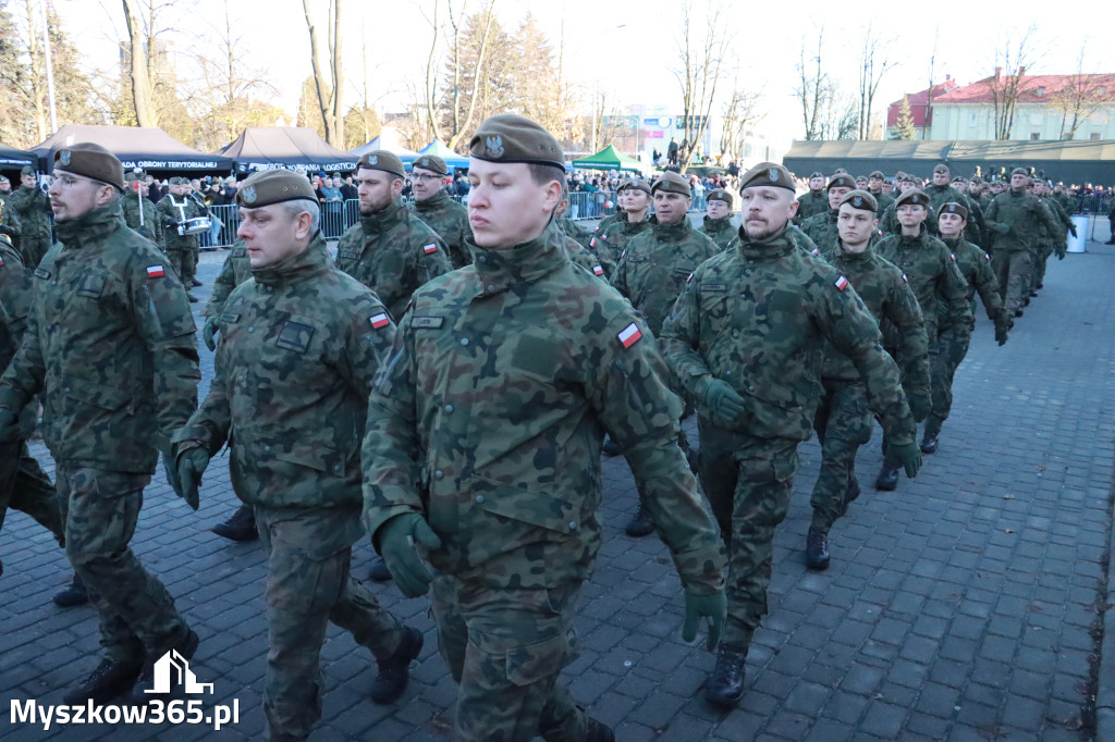 Fotorelacja: Uroczysta Przysięga Wojskowa Żołnierzy 13 Śląskiej Brygady Obrony Terytorialnej